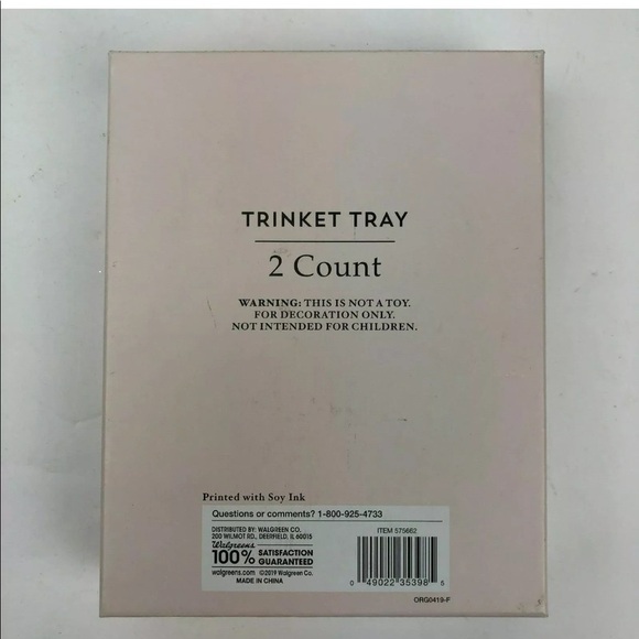 🦙Modern Expressions Llama Trinket Tray (2 Pieces) - Picture 2 of 3